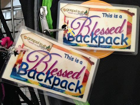 Free Printable Backpack Blessing Tags